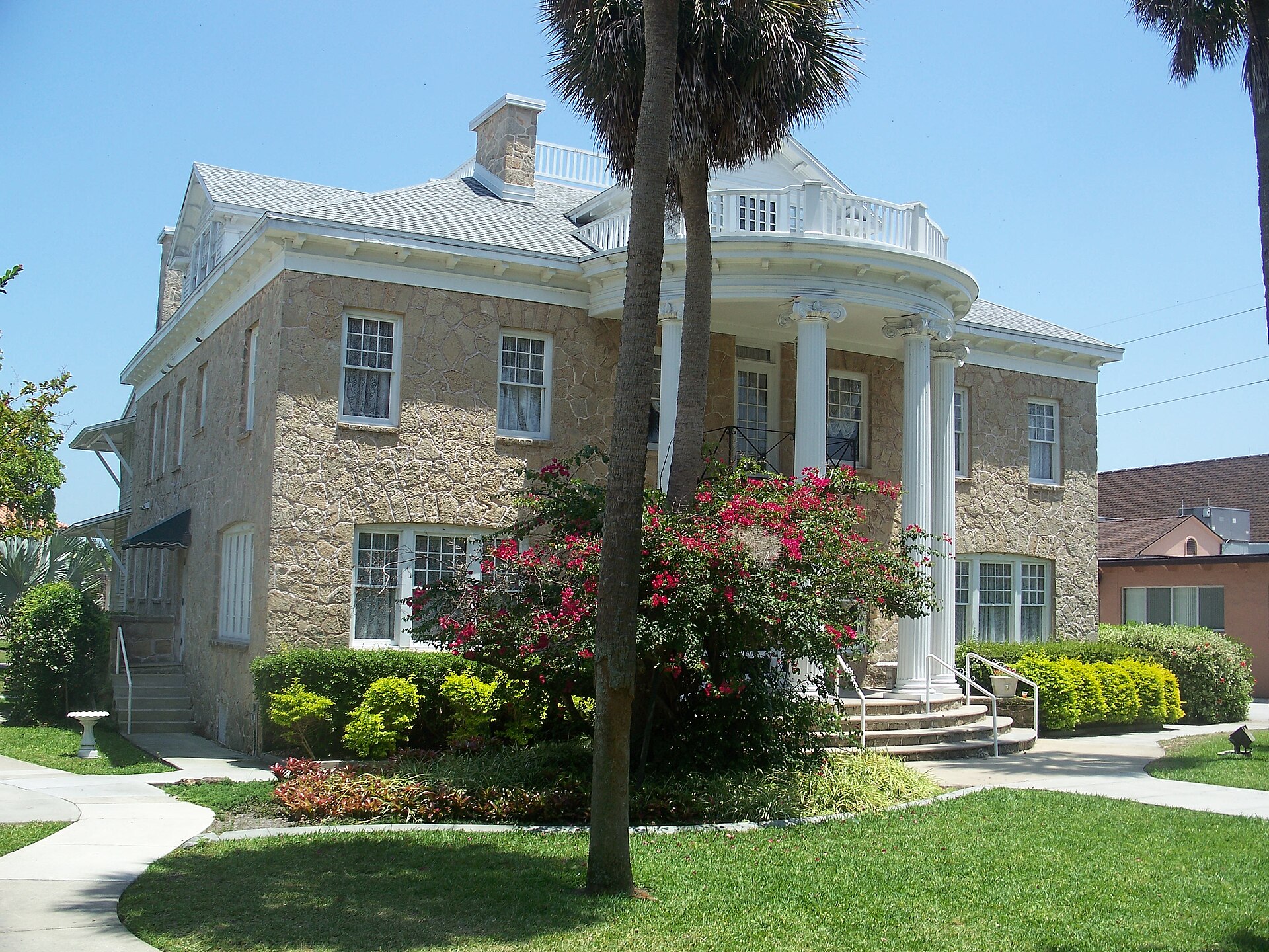 Detail view of the Porcher House, Cocoa, 1916.