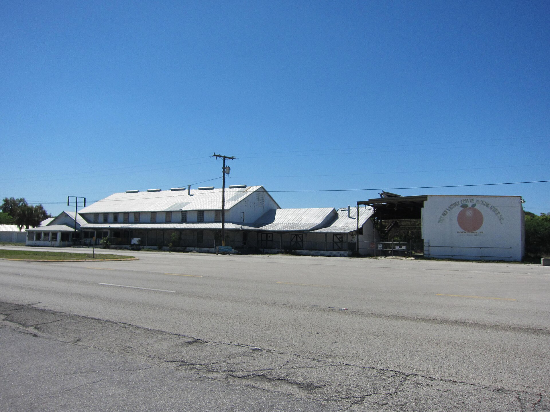 Victory Groves Packing House, Rockledge.